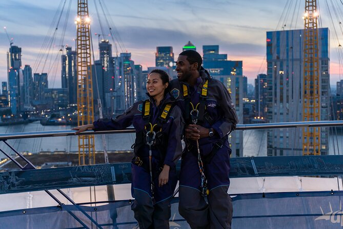 Up at The O2:Twilight Climb with Guided Tour with Panoramic Views - The 360-degree summit view