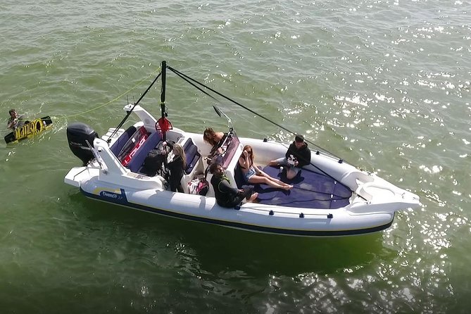 Wakeboarding, Water Skiing or Inflatable Rides - Water skiing offers a different first attempt