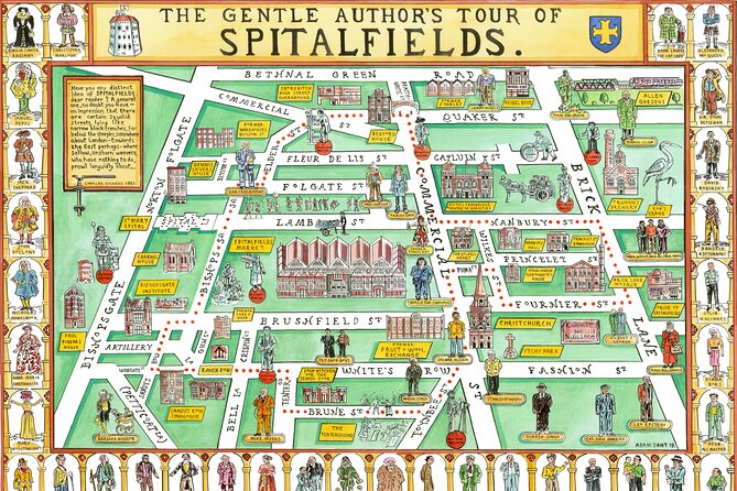 Walking Tour around Spitalfields in the East End of London - One building, three faiths