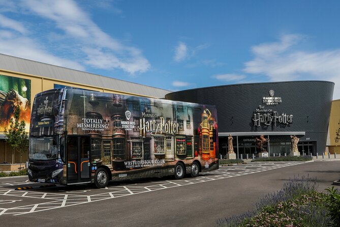 Warner Bros. Studio Tour with Transportation from London - Leaving London by double-decker bus