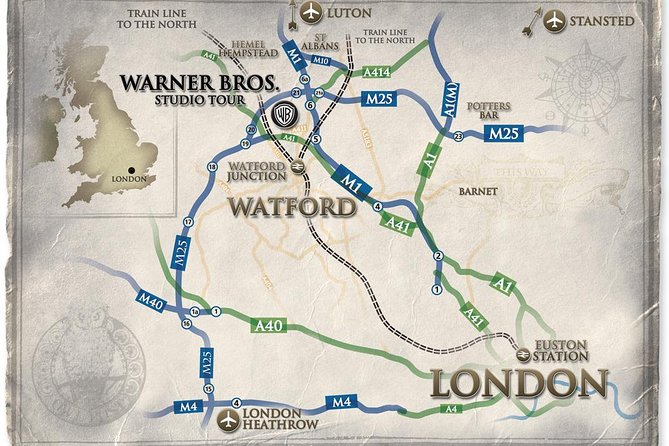 Warner Bros. Studio Tour with Transportation from London - Dumbledore’s office and the craft behind the scenes