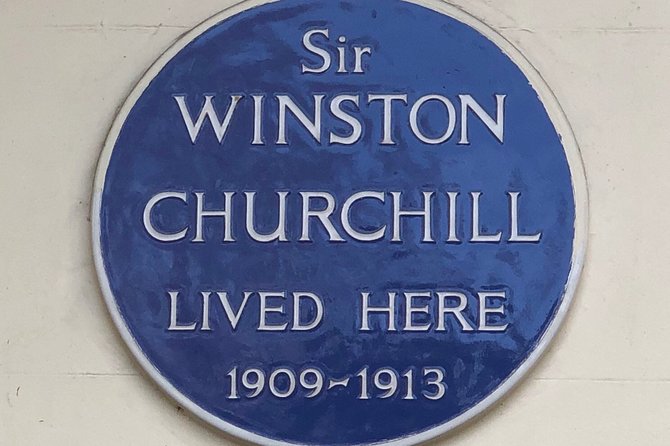 Winston Churchill's London - A Very Small Group Walking Tour - James J. Fox and the cigar-smoking Churchill