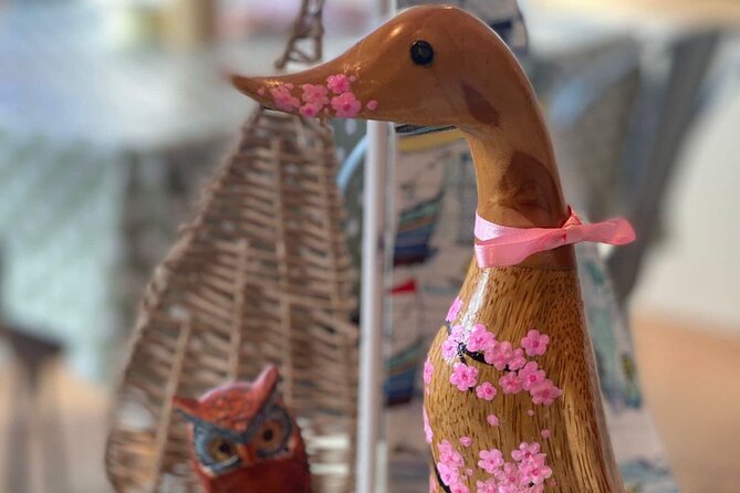 Wooden Duck Painting or Pottery Painting-Take item home same day - Painting with cake and a drink included